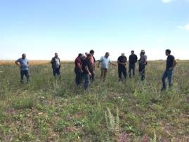 Farmers visiting Gandzak
