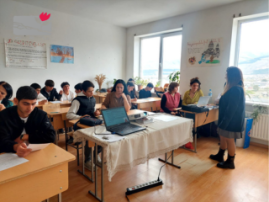 Workshop in Spitak