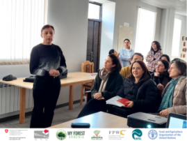 Swiss Development Cooperation Delegation Visits Agroforestry Pilot Sites in Bazum and Lernavan 