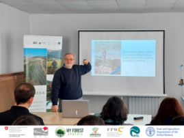 Swiss Development Cooperation Delegation Visits Agroforestry Pilot Sites in Bazum and Lernavan 