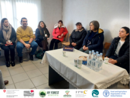 Swiss Development Cooperation Delegation Visits Agroforestry Pilot Sites in Bazum and Lernavan 